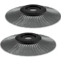 KÄRCHER Handkehrmaschine Seitenbesen 2x Besen 2.644-026.0 für Kehrmaschine S500 S550 S650, (2-St), Geeignet für feuchtes Kehrgut