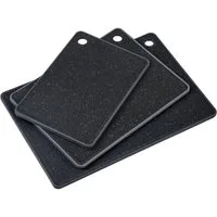 KESPER® Schneidebrett 3 verschiedene Größen, Kunststoff, (Set, 3-St), mit Griffloch