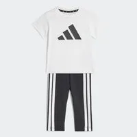 adidas Sportswear Trainingsanzug IG 3S T-SET 160 (2-tlg), für Babys, 2-teiliges Set