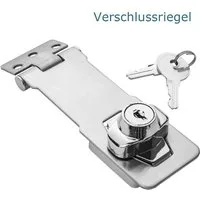 Trucky Anhänger-Deichselbox Ersatz Schloss Verschlusseinheit für Truckbox Deichselbox Edelstahl