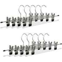 relaxdays Kleiderbügel Hosenbügel Metall 10er und 20er Pack, (10-tlg), 10er Pack