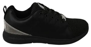 Philipp Plein Schwarze Legere Lauf Sneakers Schuhe