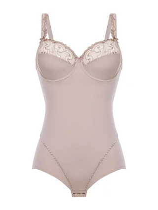 Felina - Rhapsody Body mit Bügel light taupe - Gr. - 75C