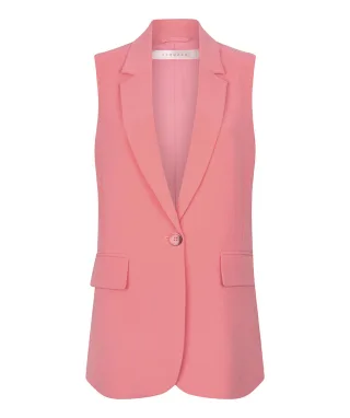 Esqualo - Ärmelloser Blazer rot - Gr. - 40