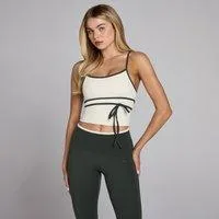 MP Damen Tempo Contrast Tie Top - Elfenbein - XXL