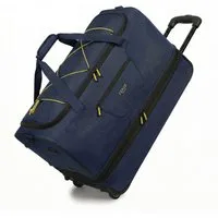 FERGÉ Reisetasche mit Rollen & extra Schuhfach, groß, Handgepäck, Tragetasche aus Nylon, Erweiterbare Reisetasche, Handgepäck / XL, Schuhfach & Außenfächer