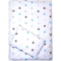 Primawela Babybettwäsche Kinderwagenset Baby Bettwäsche für Kinderwagen Bezüge Decke Kissen, 2 teilig