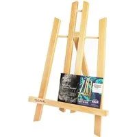 Mont Marte Tischstaffelei Kompakte Staffelei aus Buche - in 2 Varianten (30 cm & 40 cm Höhe), Buchenholz-Staffelei zum Malen & für Leinwände, Photos & Kunstwerke