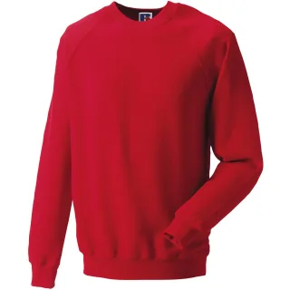 Russell - "Spotshield" Sweatshirt für Herren Raglanärmel (Rot)