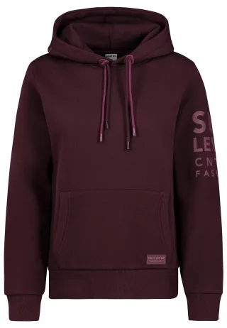 Authentic Style - RE9CIFN3ZWF0c2hpcnQgSG9vZGll lambrusco red - Gr. - XL