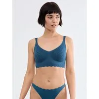 sloggi Bralette ZERO Feel Bliss herausnehmbare, atmungsaktive Pads, Stretch-Spitze, mittlerer Halt