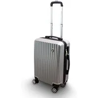 Barut Handgepäckkoffer Barut Reisekoffer M Modell General Silber