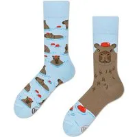Many Mornings Freizeitsocken Many Mornings Socken Capybara (1 Paar, 1-Paar, 1 Paar) immer ein dismatching Paar