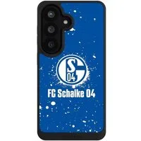 NIVOCASE Handyhülle FC Schalke 04 S04 Logo Schalke 04 - Spraylogo, Samsung Galaxy S26 Handyhülle Hülle NIVOpure Case Schwarz