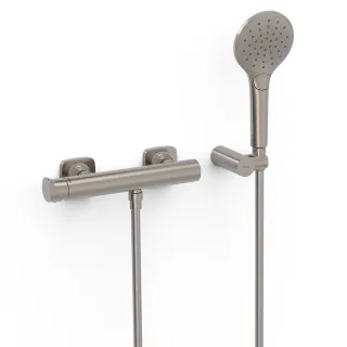 Tres Einhebel Brausemischer Anti Kalk Handbrause: Ø 110 mm , 22216701AC 22216701AC
