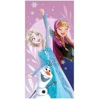 Frozen Badetücher Disney Frozen Elsa Anna Olaf Badetuch Handtuch 70x140cm Polyester, Frottee (1-St)