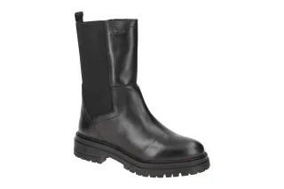 Geox Damen Boot D26D0B 00043 C9999 Schwarz Sportliche Stiefel wasserdicht AMP...