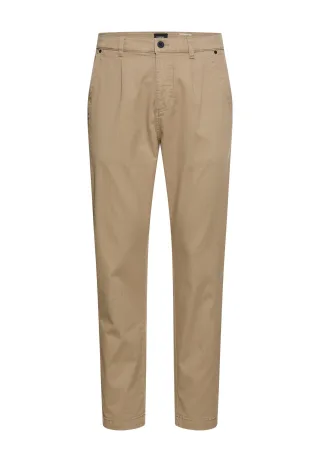 camel active - Relaxed Fit Chino mit 2-Wege Stretch desert - Gr. - 34