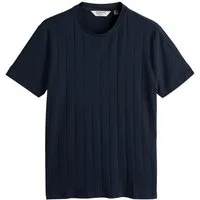 Next T-Shirt T-Shirt aus strukturiertem Modal-Baumwollgemisch (1-tlg)
