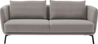 SCHÖNER WOHNEN-Kollektion 3-Sitzer "Pearl - 5 Jahre Hersteller-Garantie, auch in Bouclé" Maße (B/H/T): 210/71/91 cm, Füße Metall