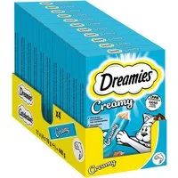 Dreamies DREAMIES™ CREAMY Multipack Lachs 11 x 4 x 10g, Snack für: Katze