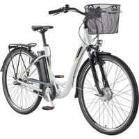 Telefunken E-Bike Cityrad Multitalent RC830, 3 Gang Shimano Nexus Schaltwerk, Frontmotor, 531,3 Wh, Pedelec, Elektrofahrrad für Damen u. Herren