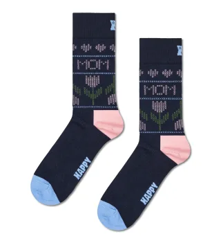 happy socks - Mother s Tulip Sock Blau - Gr. - 38