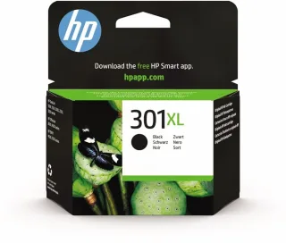 HP 301XL Black Ink Cartridge (Schwarz)
