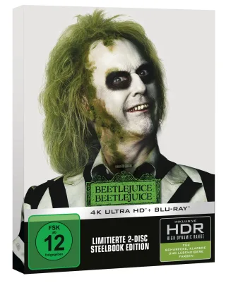 Beetlejuice Beetlejuice limited Steelbook (4K UHD + Blu-ray)