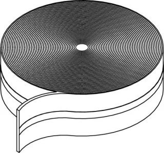 Kermi Randdämmstreifen SE5 01608, L 25 m x B 160 x H 8 mm, BZSE5016008XK BZSE5016008XK