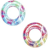 Bestway Schwimmring Mandala 80 cm Schwimmreifen, 1 Stück zufälliges Design