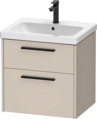 Duravit D-Code Waschtischunterschrank wandhängend Schubk. 2, DC46700BD910000