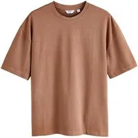 Next T-Shirt Schweres T-Shirt im Relaxed Fit (1-tlg)