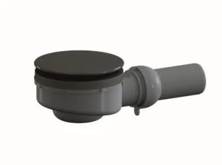 Dallmer Duschwannenablauf ORIO 60, Haube schwaz matt, DN 40 DN 40, 161376 161376