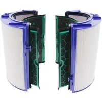 eVendix Luftfilter eVendix HEPA Filter für Dyson Pure Cool DP04 DP05 TP04 TP05 969048-02, Reduziert effektiv Pollen, Staub, Viren und Bakterien.