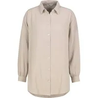 Eight2Nine Blusenshirt Leichtes Strukturdesign Knopfleiste Kentkragen Langarm (1-tlg) D70096M11066A_Blouse