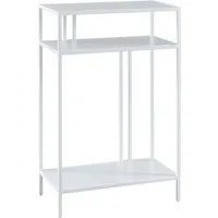 en.casa Konsolentisch, »Kumlinge« Flurtisch Metall 55 x 30 x 85 cm Weiß