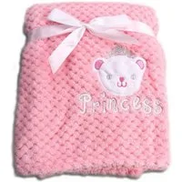 Babydecke Babydecke Freya 80 x 110 cm, Cangaroo, Größe 80 x 110 cm kuschelige Babydecke aus Fleece