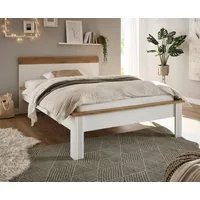 OTTO home Einzelbett WESTMINSTER Bett im Landhausstil, Doppelbett, Bettgestell, in verschiedenen Farben verfügbar, Liegefläche 90/140/180x200 cm
