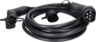 efuturo Ladekabel gerade, Typ 2 auf Typ 2 Stecker, 3 Phasen, bis zu 22 kW, 32 A, 400 V, Mode 3, 8m - 117.7195