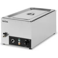 vertes Speisenwärmer Speisenwärmer Buffetwärmer Wärmebehälter Für Speisen Elektrisch 1000W, Inkl 1x 1/1 GN Behälter mit Deckel für 20,5L, Ablasshahn
