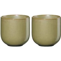 ASA SELECTION Becher COPPA Teebecher miso 0,2 l 2er Set, Porzellan, Geschirr