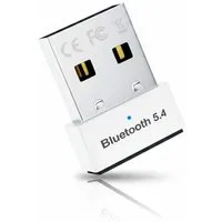 kowdom Bluetooth 5.4 USB Adapter Plug & Play für PC Windows 11/10/8.1/7 Bluetooth-Adapter USB Typ A, Bluetooth 5.4, Plug & Play, geringe Latenz, 7 Geräte, kompakt