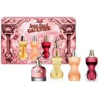 JEAN PAUL GAULTIER Pflege-Geschenkset Jean Paul Gaultier Miniatur-Set Damen 4-teilig, 4-tlg., Vier ikonische Damendüfte im luxuriösen Miniatur-Set