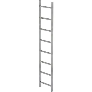 Munk Schachtleiter Stahl feuerverzinkt 400mm Lichte Weite - 061008
