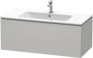 Duravit L-Cube Waschtischunterbau wandhängend Betongrau Matt 1020x481x400 mm - LC614200707 LC614200707
