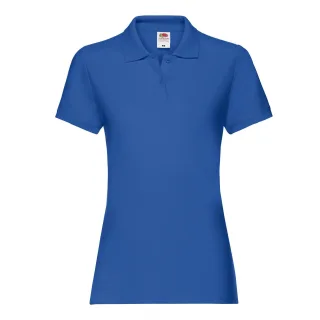 Fruit of the Loom - "Premium" Poloshirt für Damen (Königsblau)