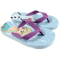 Disney Frozen Kinder Sommer Schuhe Flip Flops Zehentrenner Freizeit Badeschuh (Packung)