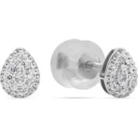 CHRIST Paar Ohrstecker CHRIST Damen-Ohrstecker 375er Weißgold 16 Diamant