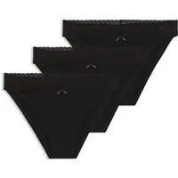 HUGO Slip (Packung, 3-St) mit Spitzenbesatz